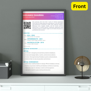 Comprehensive Full Stack Developer CV Template